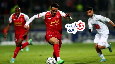 گل اول پرسپولیس به فولاد اورونوف